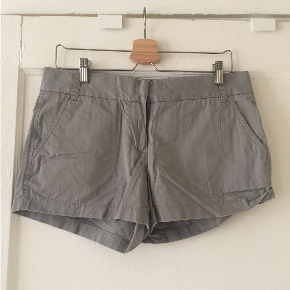 Grey 3” J. Crew shorts